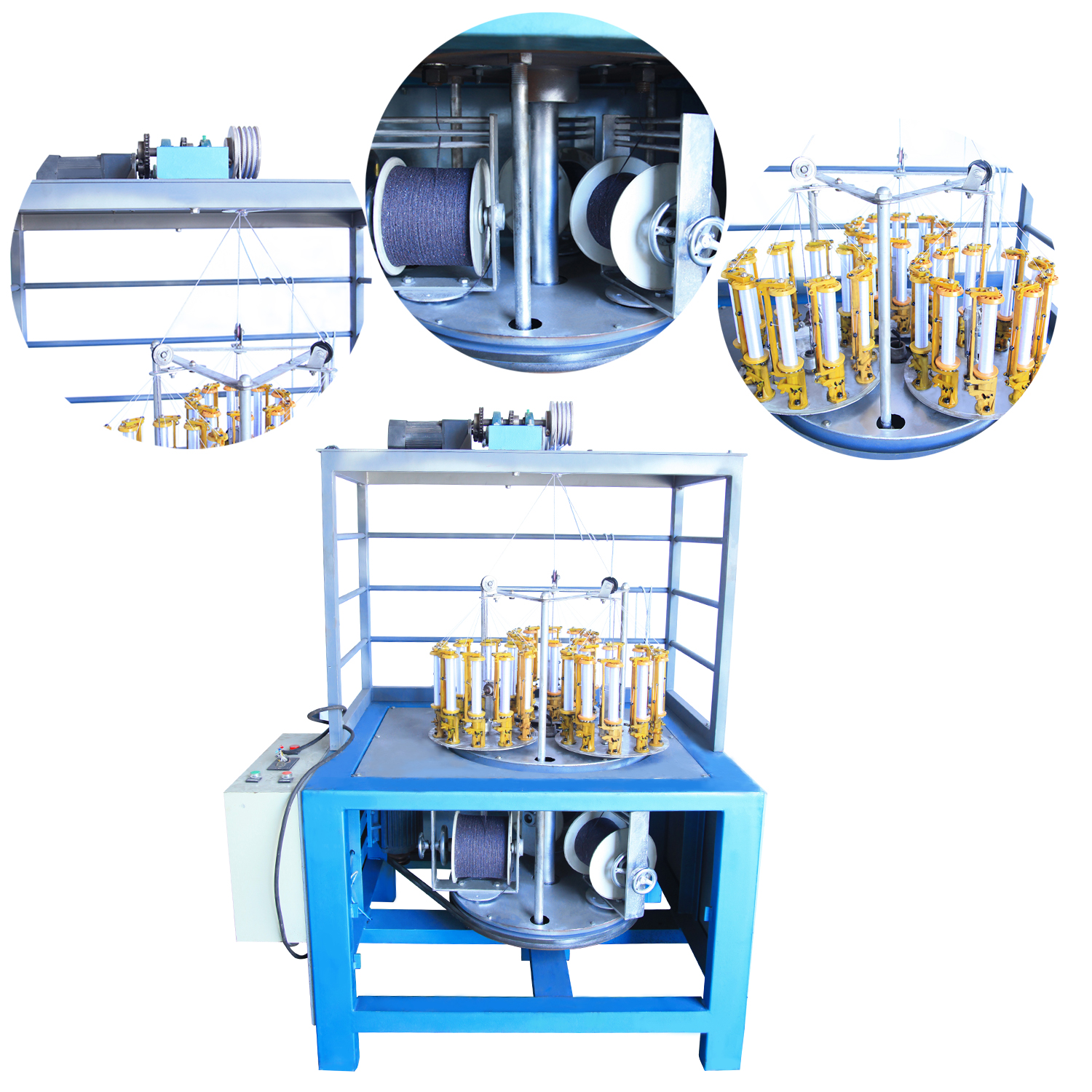 3 Strand Rope Machine 3-Strand Core-Reinforced Rope | Unmatched Strength & Durability ...