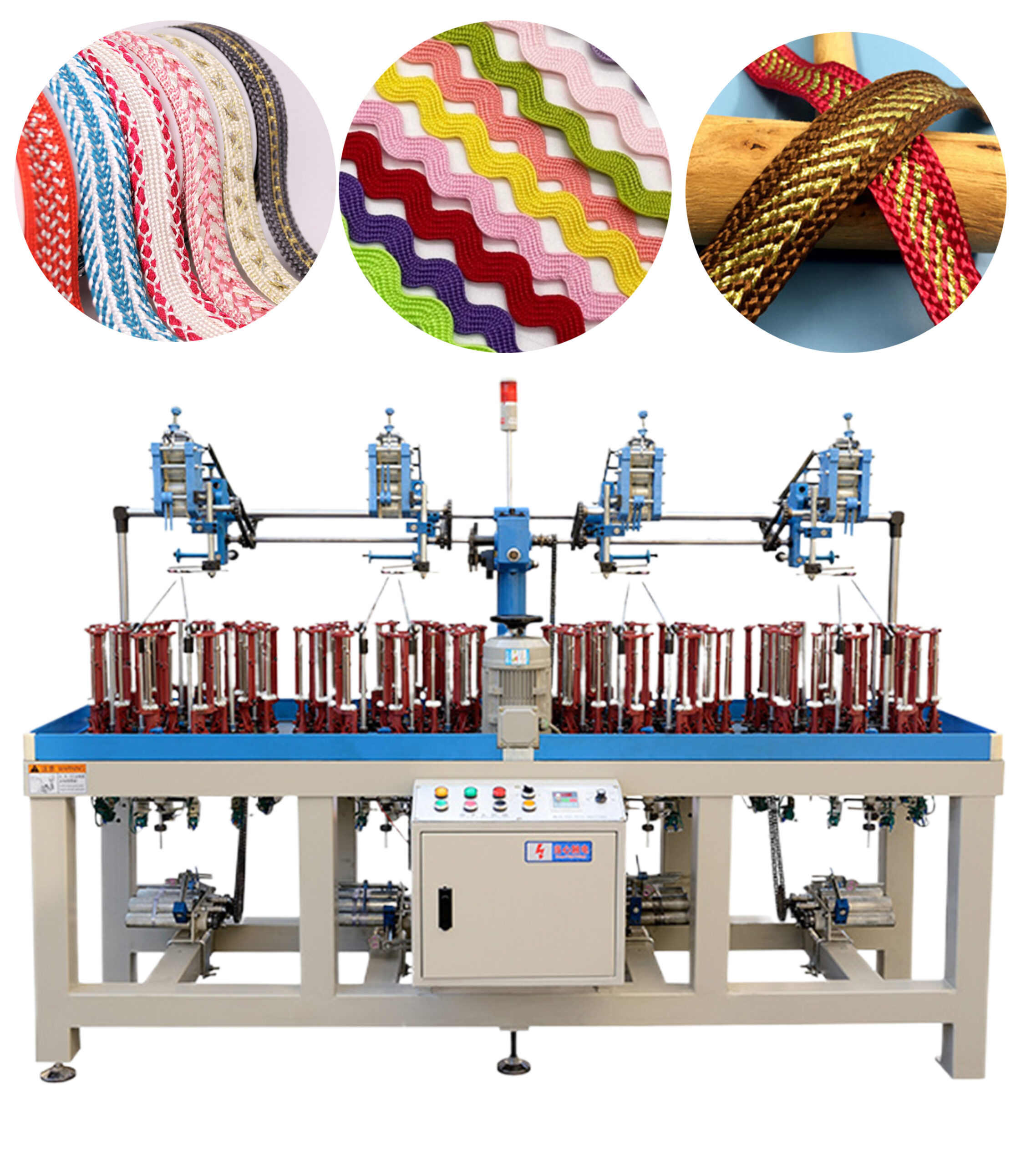 Braided Mesh Machine Amazing efficiency! Special-Shaped Lace Braiding Machine25-4-90 (High ...