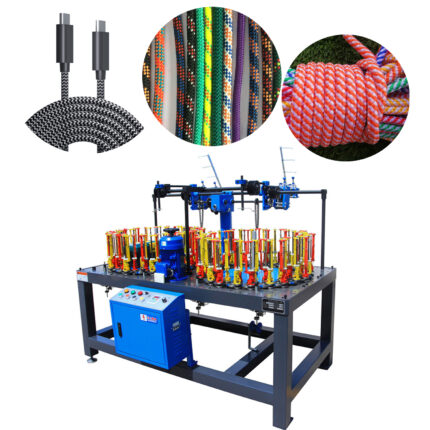 Round Rope Braiding Machines | High-Efficiency & Fully Automatic48-2-90