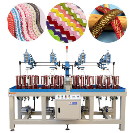 Amazing efficiency! Special-Shaped Lace Braiding Machine25-4-90 (High-Speed ​​Braiding Machine)
