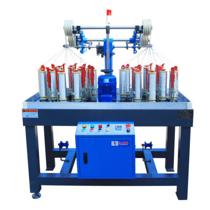 Amazing efficiency! Falling Spool Braiding Machine 倒90-12-2 High-Speed ​​Braiding Machine