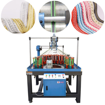 Pattern Webbing Braiding Machine | Multi-Color & Complex DesignsFX73-1-90