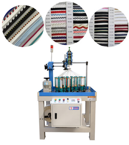 Dual-Layer Webbing Braiding Machine | For Integrated Composite StrapsFX-31-1-80