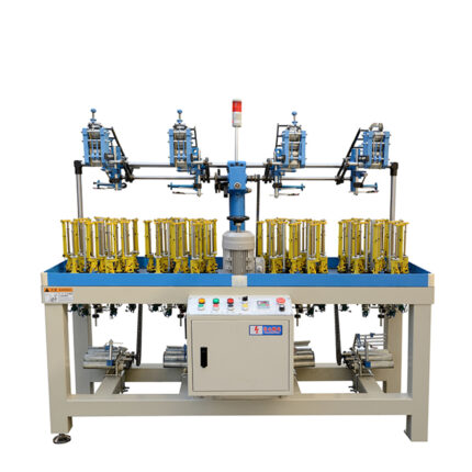 Amazing efficiency! Lace Braiding Machine17-4-90，a high-speed braiding machine